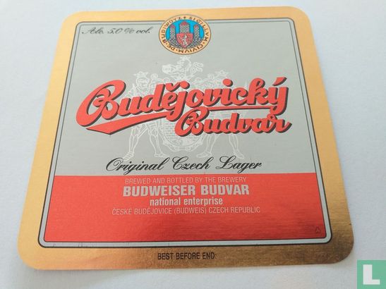 Budejovicky Budvar Original Czech lager 