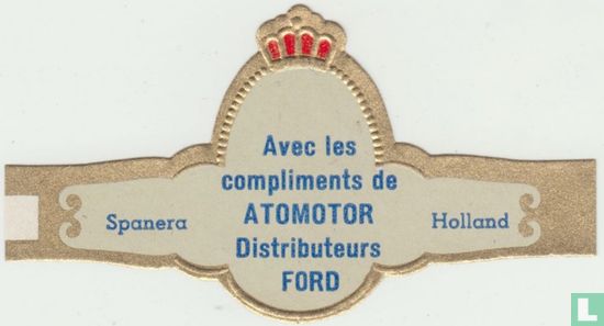 Avec les compliments de Atomotor Distributeurs Ford - Spanera - Holland - Image 1