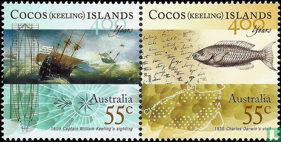 400 jaar ontdekking Cocoseilanden