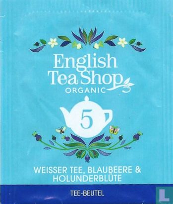  5 Weisser Tee, Blaubeere & Holunderblüte  - Bild 1
