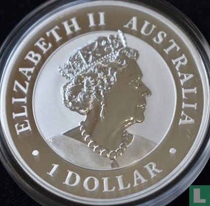Australië 1 dollar 2021 "Wombat" - Afbeelding 2