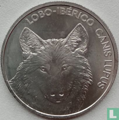Portugal 5 euro 2019 "Iberian wolf" - Afbeelding 2