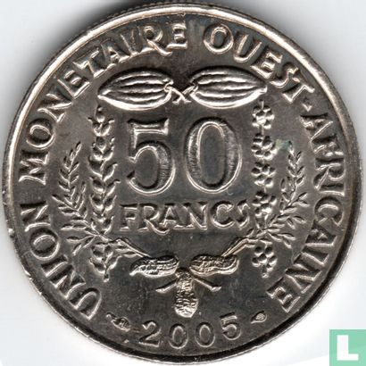 États d'Afrique de l'Ouest 50 francs 2005 "FAO" - Image 1