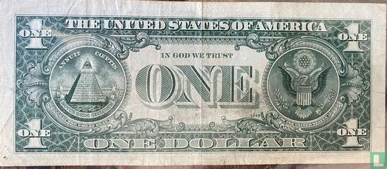 United States - 1969 - 1 Dollar L - Image 2