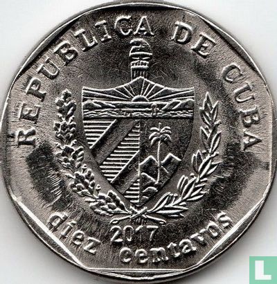 Cuba 10 centavos 2017 - Afbeelding 1