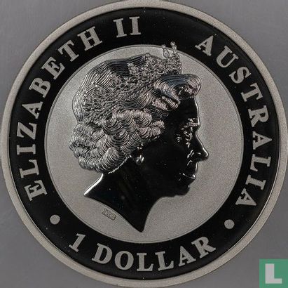 Australia 1 dollar 2013 (silver - partially gilded) "Koala" - Image 2