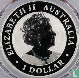 Australië 1 dollar 2021 (gekleurd) "Koala" - Afbeelding 2