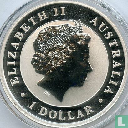 Australië 1 dollar 2016 (kleurloos) "Koala" - Afbeelding 2