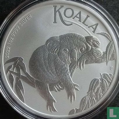Australien 1 Dollar 2022 (ungefärbte) "Koala" - Bild 1