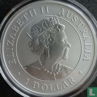 Australia 1 dollar 2022 (colourless) "Koala" - Image 2