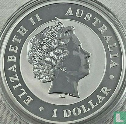 Australië 1 dollar 2011 (gekleurd - zonder privy merk) "Koala" - Afbeelding 2