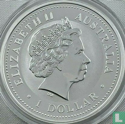 Australië 1 dollar 2008 (gekleurd) "Kookaburra" - Afbeelding 2