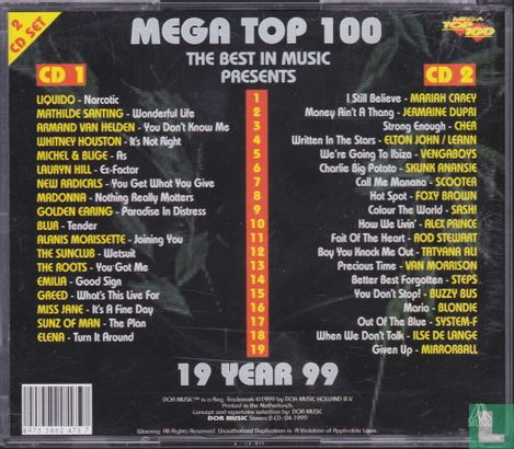 Millennium Mega Top 100 - 1999 Volume 4 - Afbeelding 2