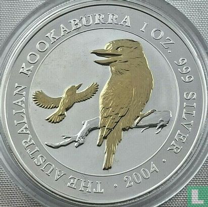 Australien 1 Dollar 2004 (gefärbt) "Kookaburra" - Bild 1