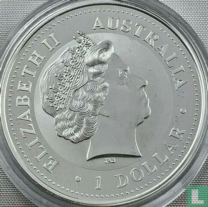 Australien 1 Dollar 2004 (gefärbt) "Kookaburra" - Bild 2