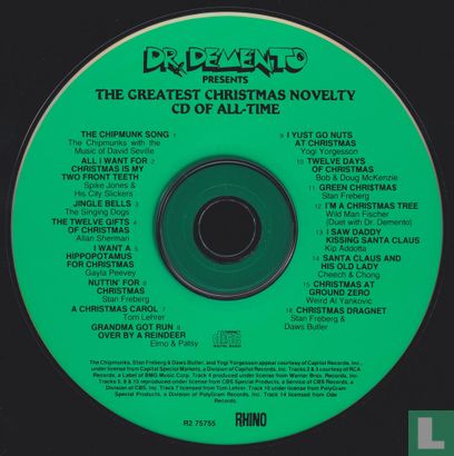Dr. Demento Presents The Greatest Christmas Novelty CD of All Time - Image 3