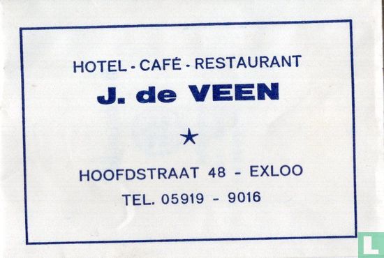 Hotel Café Restaurant J. de Veen - Image 1