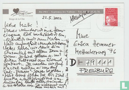France Aude Leucate Cartes Postales Postcard - Image 2