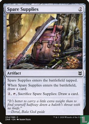 Spare Supplies - Image 1