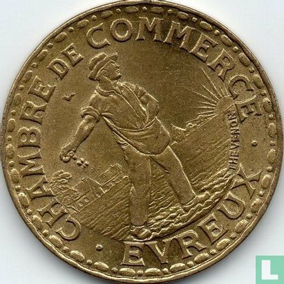 Evreux 2 francs 1922 - Image 2