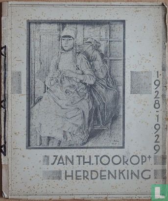 Jan Th. Toorop Herdenking 1928 - 1929 - Image 1