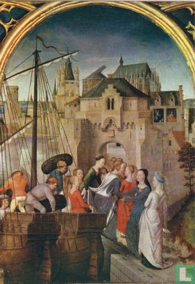 Sint Ursalijnschrijn - Aankomst te Keulen, 1489 - Bild 1
