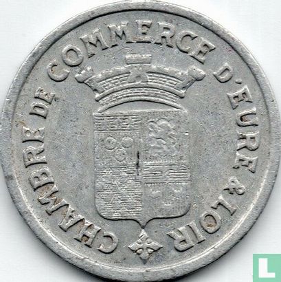 Eure-et-Loir 10 centimes 1922 - Image 2