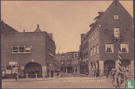 Kruispunt  Willemstraat - Keizersgracht - Vrijstraat - Kleinenberg
