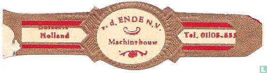 V. d. Ende N.V. Machinebouw - Borssele Holland - Tel. 01105-555 - Image 1