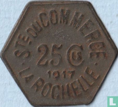 La Rochelle 25 centimes 1917 - Image 1