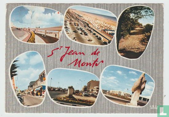 France Vendée Saint Jean de Monts Cartes Postales Postcard - Afbeelding 1
