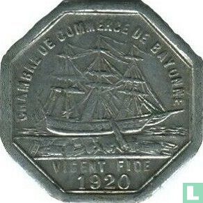 Bayonne 25 centimes 1920 - Image 1