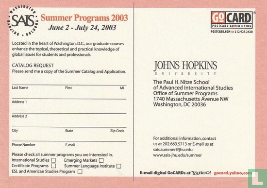 Johns Hopkins University - SAIS - Image 2