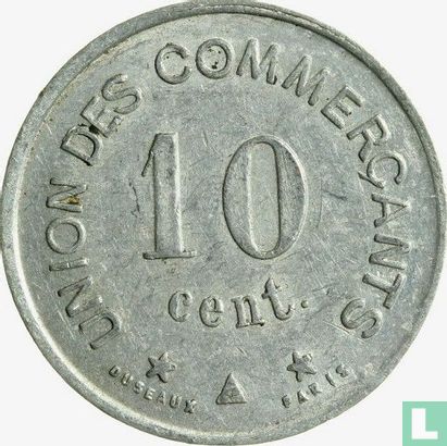 Carcassonne 10 centimes 1917 - Afbeelding 2