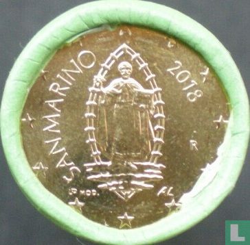 San Marino 50 cent 2018 (roll) - Image 1
