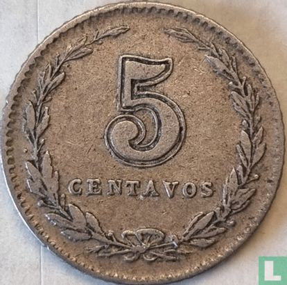 Argentinië 5 centavos 1899 - Afbeelding 2