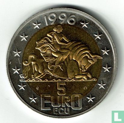 Duitsland 5 euro ecu "Konrad Adenauer" - Image 1