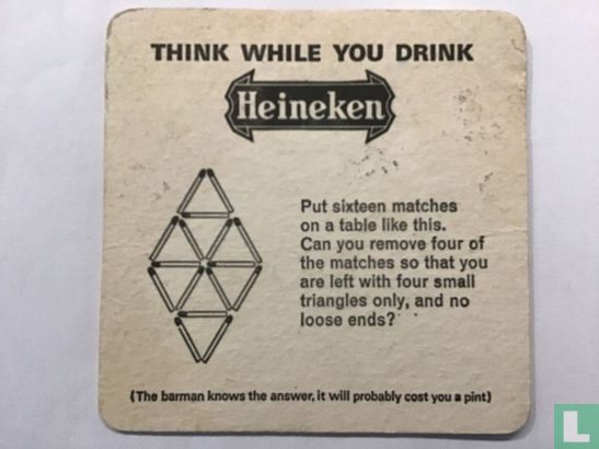 Serie 007 Think while you drink - Afbeelding 1