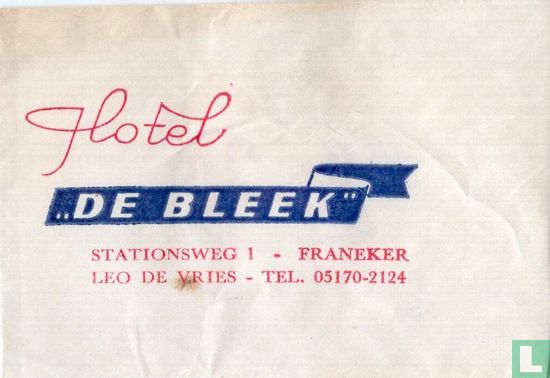 Hotel "De Bleek" - Afbeelding 1