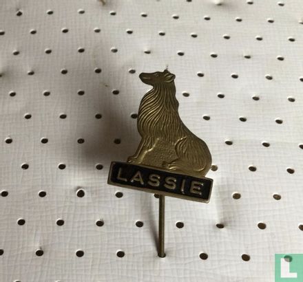 Lassie (zwart) [platte vorm]