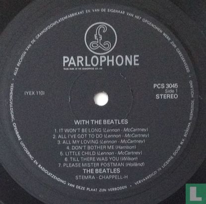 With The Beatles   - Afbeelding 3