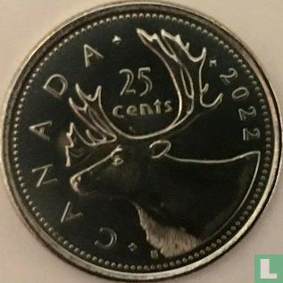 Canada 25 cents 2022 - Afbeelding 1