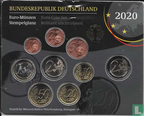 Germany mint set 2020 (F) - Image 1