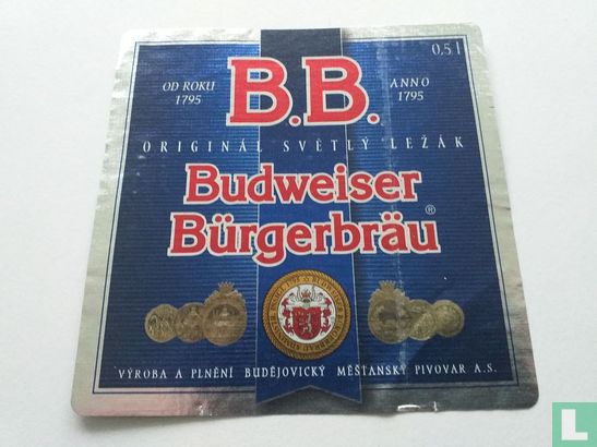 B.B. Budweiser Burgerbrau 