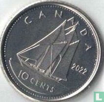 Canada 10 cents 2022 - Afbeelding 1
