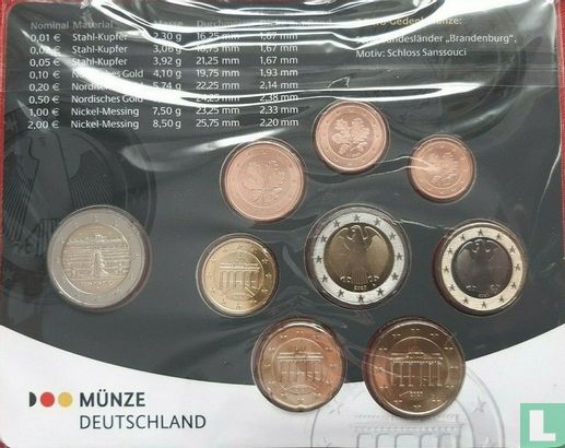 Germany mint set 2020 (A) - Image 2