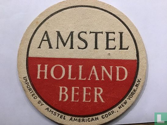 Amstel Holland Beer Imported by Amstel American - Image 1
