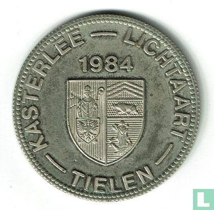 België 1 kastel 1984 - Afbeelding 1