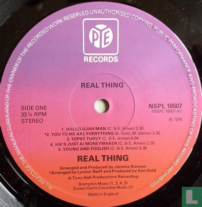Real Thing - Afbeelding 3