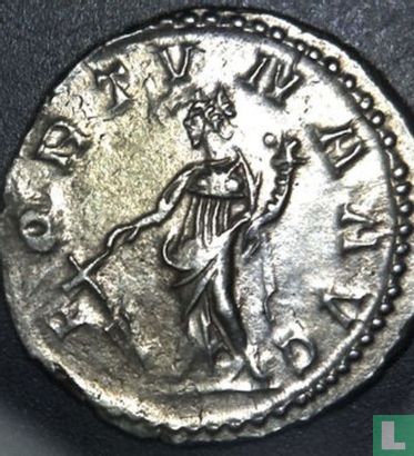 Gallische Rijk, AR Antoninianus, 266 AD, Postumus (FORTVNA AVG) - Afbeelding 1